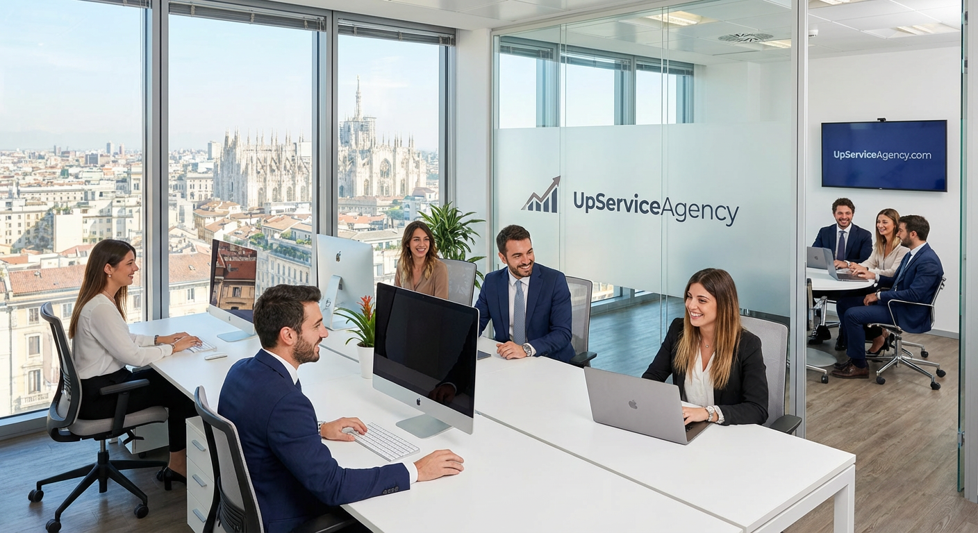 ufficio Marketing e SEO di Up Service Agency